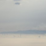 霧の別府湾